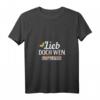 Damen LGBT T-Shirt Ich bin schwul - Lieb doch, wen du willst - V-Ausschnitt für Pride, CSD & Alltag