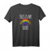 LGBT Flagge Pyjama & Stolz T-Shirt - Lustige Regenbogenfahne Kleidung für Männer & Frauen, Geschenkidee für LGBT-Anhänger