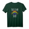 LGBT Flagge Pyjama & Stolz T-Shirt - Lustige Regenbogenfahne Kleidung für Männer & Frauen, Geschenkidee für LGBT-Anhänger