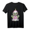 Schwule & Lesben Alien Einhorn Gay T-Shirt - Stolzes Design für LGBTQ+ Liebe, Regenbögen & Weltraumfans, originelles Geschenk für Geburtstag & Einhorntag