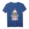 Schwule & Lesben Alien Einhorn Gay T-Shirt - Stolzes Design für LGBTQ+ Liebe, Regenbögen & Weltraumfans, originelles Geschenk für Geburtstag & Einhorntag