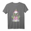 Schwule & Lesben Alien Einhorn Gay T-Shirt - Stolzes Design für LGBTQ+ Liebe, Regenbögen & Weltraumfans, originelles Geschenk für Geburtstag & Einhorntag