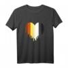 Tropfend Gay Bear Heart Schwuler Bär Pride T-Shirt – Stolzes LGBTQ+ Support-Shirt für Männer