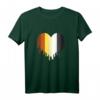 Tropfend Gay Bear Heart Schwuler Bär Pride T-Shirt – Stolzes LGBTQ+ Support-Shirt für Männer