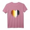 Tropfend Gay Bear Heart Schwuler Bär Pride T-Shirt – Stolzes LGBTQ+ Support-Shirt für Männer