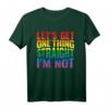Lass uns eine Sache klarstellen Ich bin nicht schwul Rainbow T-Shirt – Support & Pride Design für LGBTQ+ Liebhaber, perfekt als Geschenk für Freunde & Familie