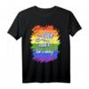 Gay Pride T-Shirt mit Regenbogen Flagge - Stolz, Liebe und Unterstützung für LGBTQ+ Community