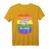 Gay Pride T-Shirt mit Regenbogen Flagge - Stolz, Liebe und Unterstützung für LGBTQ+ Community