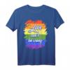 Gay Pride T-Shirt mit Regenbogen Flagge - Stolz, Liebe und Unterstützung für LGBTQ+ Community