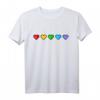 LGBTQ+ Regenbogen Herzen Toleranz T-Shirt – Unterstütze Vielfalt und Akzeptanz als Geschenk zum Geburtstag oder für den Alltag