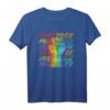 Regenbogen Gay Pride Faust LGBTQIA Queer CSD LGBT T-Shirt – Unterstütze die Community beim CSD mit solidarischem Pride-Design