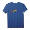 LGBT Pride Herz T-Shirt mit Regenbogen Herzschlag - Unterstützung & Stolz für Schwule, Lesben & Transgender bei Pride & Alltag