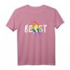 Beast LGBT Pride Schwul CSD Regenbogen Männer T-Shirt – Lustiges Geschenk zum Geburtstag & Weihnachten für LGBT-Freunde
