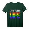 LGBT Pride Gay Rainbow Flag Geschenk Für Schwule & Lesben T-Shirt - Perfekt für Pride Paraden & Support