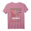 Ho Ho Homo Frohe Weihnachten LGBT Regenbogen Schwul T-Shirt – Exklusives Festtagsdesign für LGBTQ+ Gemeinschaft