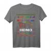 Ho Ho Homo Frohe Weihnachten LGBT Regenbogen Schwul T-Shirt – Exklusives Festtagsdesign für LGBTQ+ Gemeinschaft