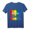 Wir sind alle Menschen LGBT T-Shirt – Unterstützung & Pride Geschenk für LGBTQ Community & Pride Events