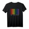 Herren Gay And Proud Regenbogen Barcode LGBT CSD Schwul & Stolz T-Shirt – Unterstütze die Queer Community bei Pride & CSD Veranstaltungen
