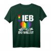 LGBTQ Pride T-Shirt mit Regenbogen - Lieb doch, wen du willst! Lustiges Geschenk für Christopher Street Day & Alltag