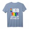 LGBTQ Pride T-Shirt mit Regenbogen - Lieb doch, wen du willst! Lustiges Geschenk für Christopher Street Day & Alltag