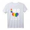 LGBTQ Pride T-Shirt mit Regenbogen - Lieb doch, wen du willst! Lustiges Geschenk für Christopher Street Day & Alltag