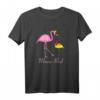 Damen LGBT T-Shirt mit Regenbogen und Flamingo Design – Pride Outfit für Christopher Street Day, CSD Köln & weltweit, Group Matching & Pride Support