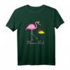 Damen LGBT T-Shirt mit Regenbogen und Flamingo Design – Pride Outfit für Christopher Street Day, CSD Köln & weltweit, Group Matching & Pride Support