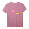 Damen LGBT T-Shirt mit Regenbogen und Flamingo Design – Pride Outfit für Christopher Street Day, CSD Köln & weltweit, Group Matching & Pride Support