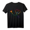 LGBT Pride T-Shirt mit Regenbogen, Vögeln & Schmetterlingen – Stolz, Liebe & Gleichberechtigung für die LGBT-Community