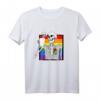 Goth Skelett Kaffee Schwul-Lesbisch Stolz Regenbogen Herz T-Shirt – Unterstützung für LGBTQIA+ Gemeinschaft bei Pride, Protesten & Rallys