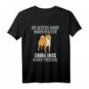 Lustiges Shiba Inu Personal Hundehalter Geschenk Hund T-Shirt – Witziges Outfit für Hundeliebhaber, Herrchen & Frauchen zum Geburtstag & Weihnachten