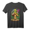 Magic Mushroom Alien Trippy LSD T-Shirt - Buntes psychedelisches Design für Halluzinogene, Trippy & Psy-Experten