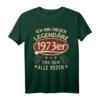 50. Geburtstag 1973 er Legendär Retro T-Shirt – Lustiges Geschenk für Papa, Vater & Opa zum Geburtstag, Vatertag & Weihnachten