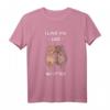 I Love You Like No Otter - Lustiges und Süßes Otter Spruch T-Shirt für Tierliebhaber, Geschenk zum Muttertag & Valentinstag