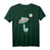 Ufo Entführung durch Faultier Alpaka T-Shirt – Lustiges Weltraum-Design für Kinder und Erwachsene, ideales Geschenk für Ufo Fans