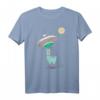 Ufo Entführung durch Faultier Alpaka T-Shirt – Lustiges Weltraum-Design für Kinder und Erwachsene, ideales Geschenk für Ufo Fans