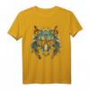 Wolf Kunst Polygon - Tierliebhaber Motiv Wolf T-Shirt für Natur- und Tierfreunde