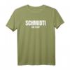 Lustiges Schmidti Am Start Nachname Schmidt T-Shirt – Perfektes Geschenk für Geburtstag & Weihnachten für Freunde, Familie & Kollegen
