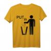 Put Put.in... - Gegen Krieg und Gewalt T-Shirt für Solidarität mit der Ukraine & Flüchtlingshilfe