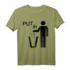 Put Put.in... - Gegen Krieg und Gewalt T-Shirt für Solidarität mit der Ukraine & Flüchtlingshilfe