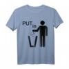 Put Put.in... - Gegen Krieg und Gewalt T-Shirt für Solidarität mit der Ukraine & Flüchtlingshilfe
