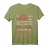 Liebe meine Familie brauche manchmal Ruhe Baustellen Fam T-Shirt - Humorvolles Shirt für Eltern, Geburtstag & Weihnachten Geschenkidee