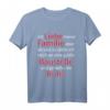 Liebe meine Familie brauche manchmal Ruhe Baustellen Fam T-Shirt - Humorvolles Shirt für Eltern, Geburtstag & Weihnachten Geschenkidee