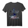 New York - Freiheitsstatue im USA Stil - Bedrucktes T-Shirt für Stadtliebhaber & USA-Fans