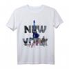 New York - Freiheitsstatue im USA Stil - Bedrucktes T-Shirt für Stadtliebhaber & USA-Fans