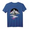 Asexual River Mountain LGBT Gay Festival Pride T-Shirt mit Ace Flagge – Stolz zeigen & Unterstützung ausdrücken
