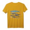 Wal Arten Meeressäuger T-Shirt mit Blauwal, Buckelwal & Co. – Perfekt für Meerestier- und Naturschutzliebhaber