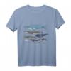Wal Arten Meeressäuger T-Shirt mit Blauwal, Buckelwal & Co. – Perfekt für Meerestier- und Naturschutzliebhaber