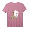 Kinder Schlange T-Shirt zum 6. Geburtstag – Witziges Geburtstagsoutfit für Mädchen und Jungen mit Schlangenmotiv