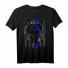 K9 No Bell All Bite T-Shirt – Unterstützung für Polizeihunde & K9-Handler mit belgischem Malinois oder Deutschem Schäferhund Design